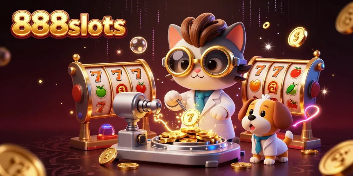 Experience thrilling wins at 888slots while navigating vibrant casino adventures and spinning slot reels.