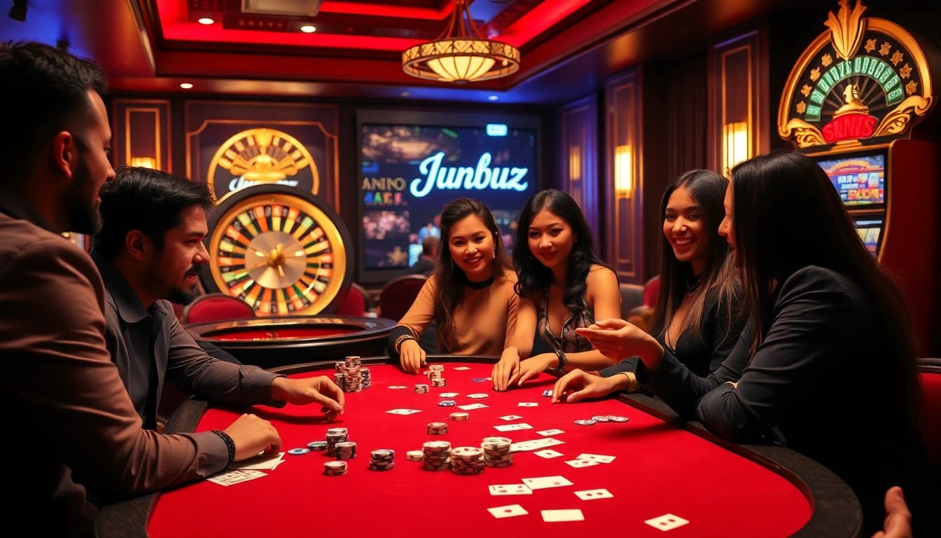 Experience thrilling games at jun88.buzz with live poker and exciting casino action.