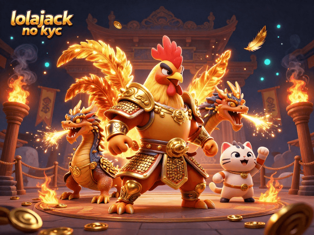 Experience thrilling moments with lolajack no kyc in a dynamic and vibrant casino-themed scene.