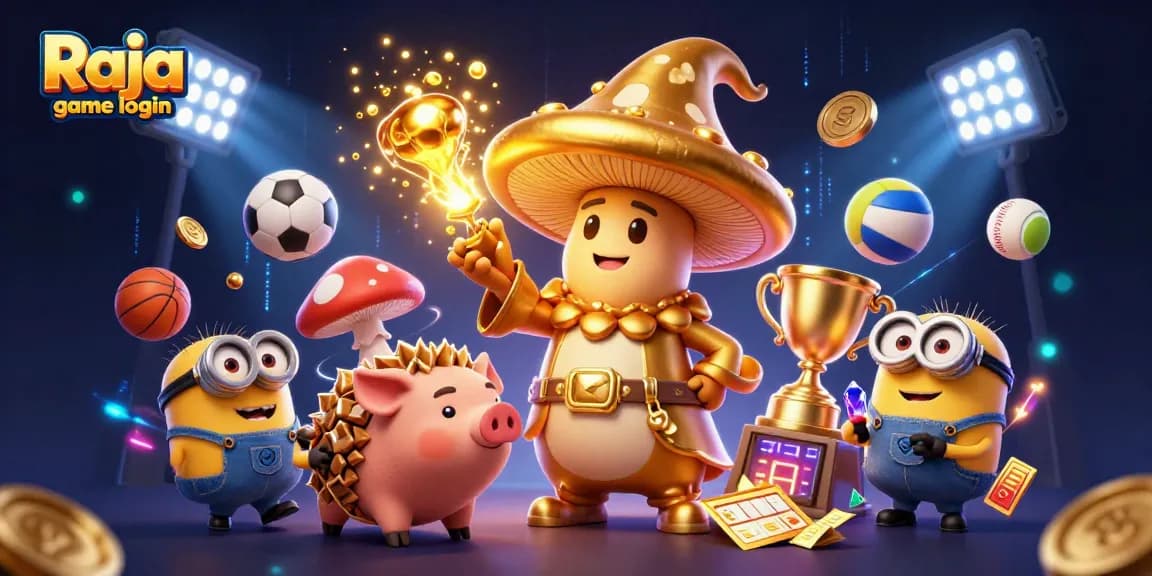 Engage with the Raja game login and unlock treasures amid a whirlwind of sports and gaming action.