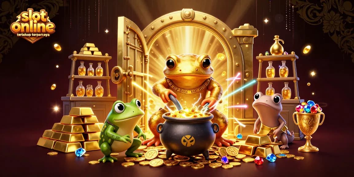 Menghasilkan jackpot menguntungkan di slot online terlengkap terpercaya dengan alkemis dan teman-teman dalam suasana magis.