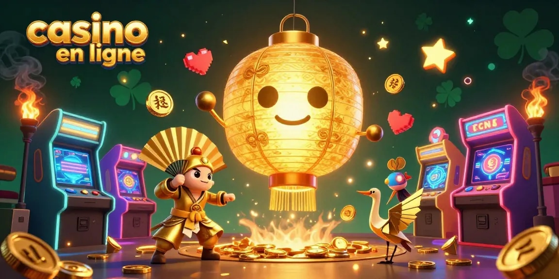 Jouez au casino en ligne avec des machines lumineuses et des personnages fascinants.