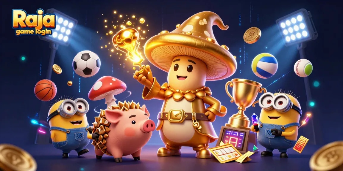 Engage with the Raja game login and unlock treasures amid a whirlwind of sports and gaming action.