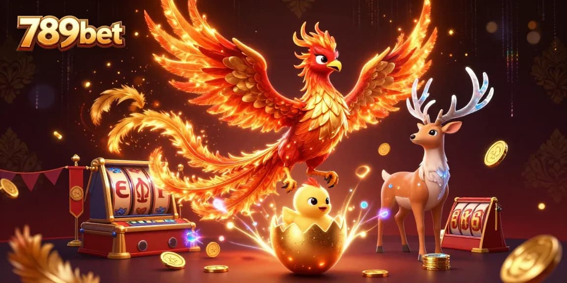 Engage in thrilling gameplay at 789bet with a vibrant casino illustration featuring epic characters.