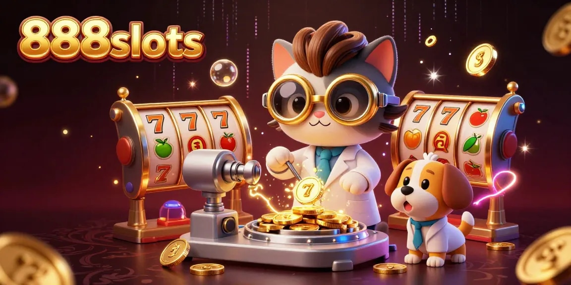 Experience thrilling wins at 888slots while navigating vibrant casino adventures and spinning slot reels.