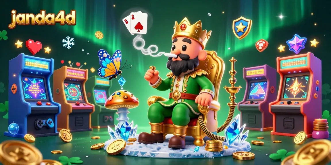 Permainan yang mengasyikkan janda4d dengan karakter ulat 3D dan elemen kasino terperinci.