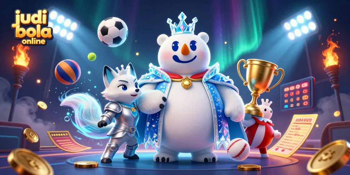 Experience engaging judi bola online with dynamic sports elements and a colorful atmosphere.