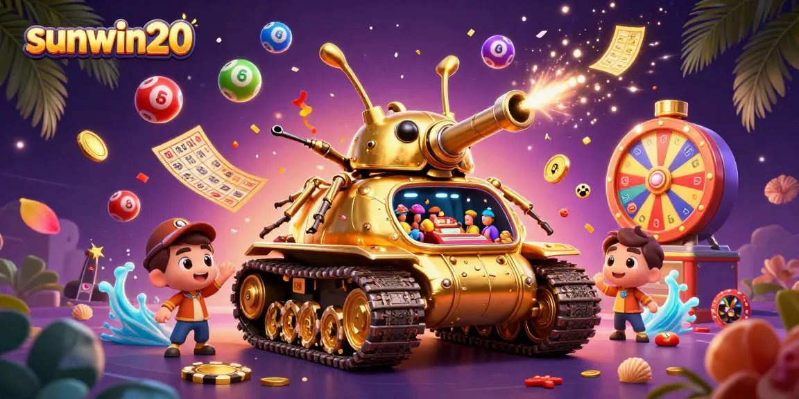 Experience thrilling gameplay with sunwin20 and vibrant casino elements in an action-packed scene.