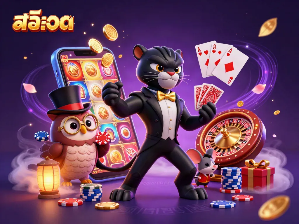 เล่นเกมสล็อตออนไลน์ในภาพการ์ตูน 3D ที่น่าตื่นเต้น สล็อต พร้อมความสนุกมากมาย