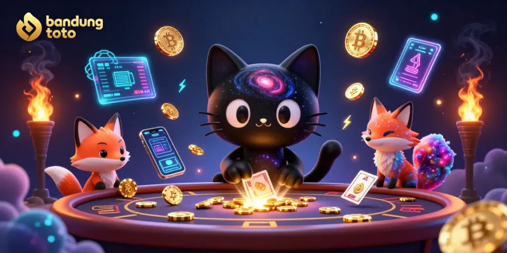 Experience thrilling gameplay with Bandung Toto's cosmic casino featuring unique gaming elements.