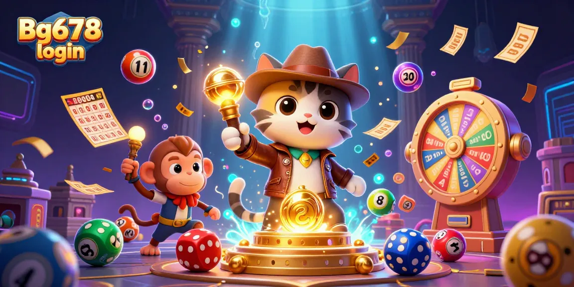 Engage in thrilling gameplay with Bg678 login as our cartoon explorer uncovers treasures!
