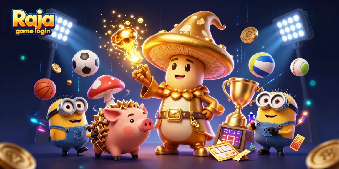 Engage with the Raja game login and unlock treasures amid a whirlwind of sports and gaming action.
