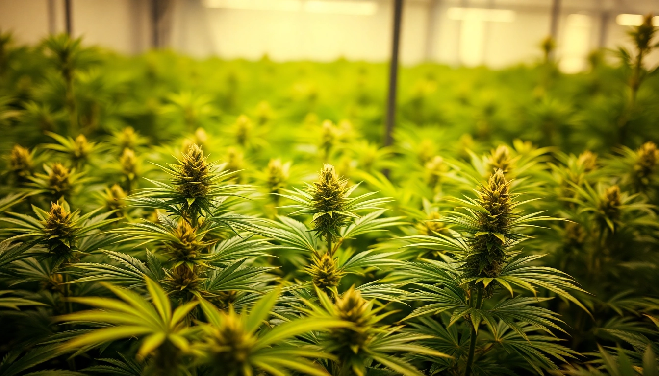 Visualisation des plants de cannabis legal espagne dans une culture intérieure, symbolisant la croissance