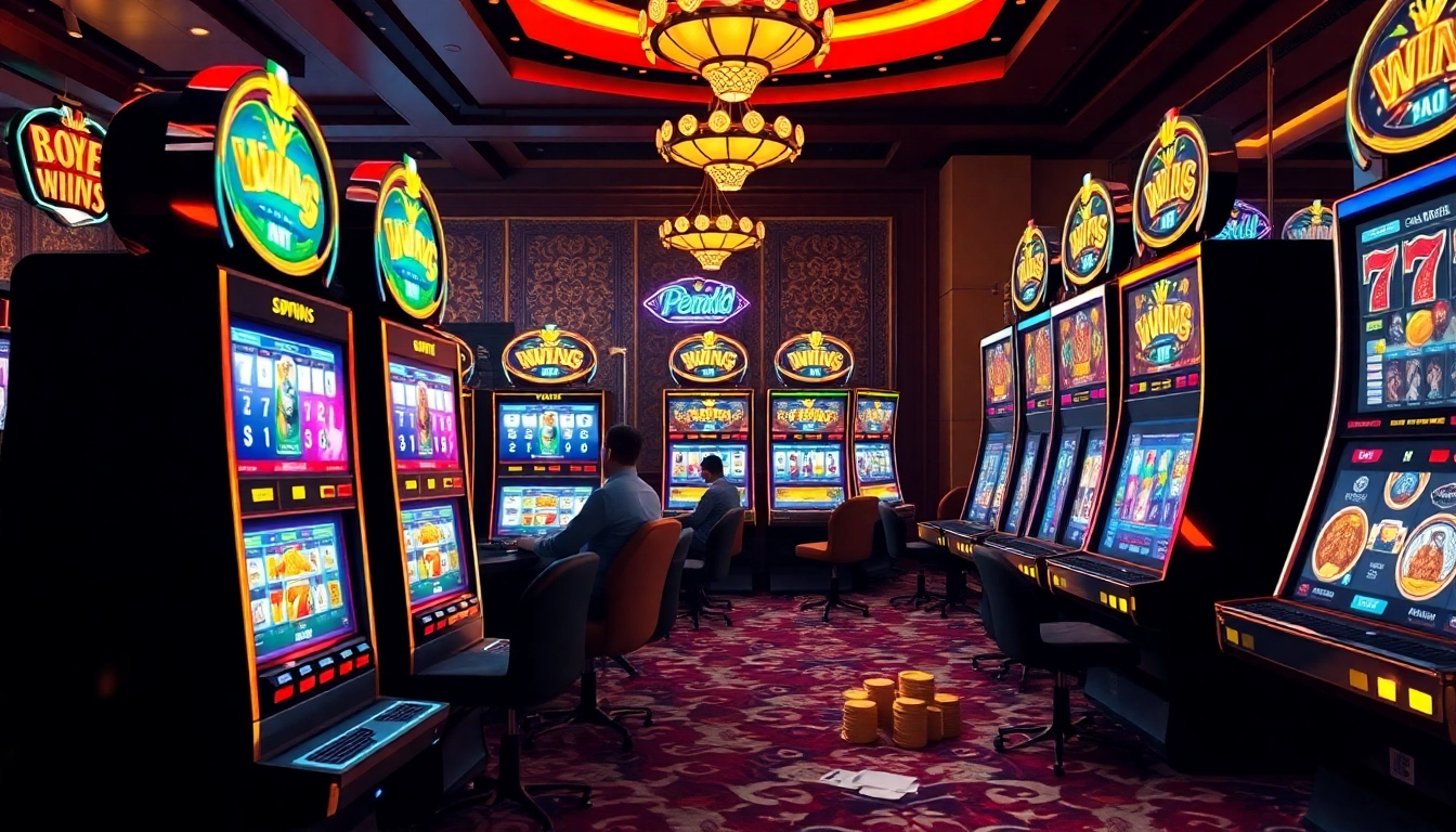 Experience winning at pen4d with exciting slot machines and vibrant casino elements.