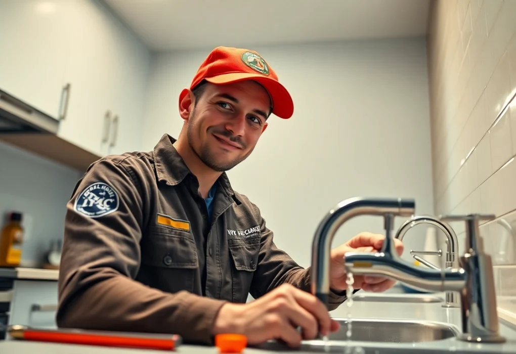 Emergency plumbers on holidays or weekends responding to a plumbing crisis in NYC, showcasing professionalism and urgency.