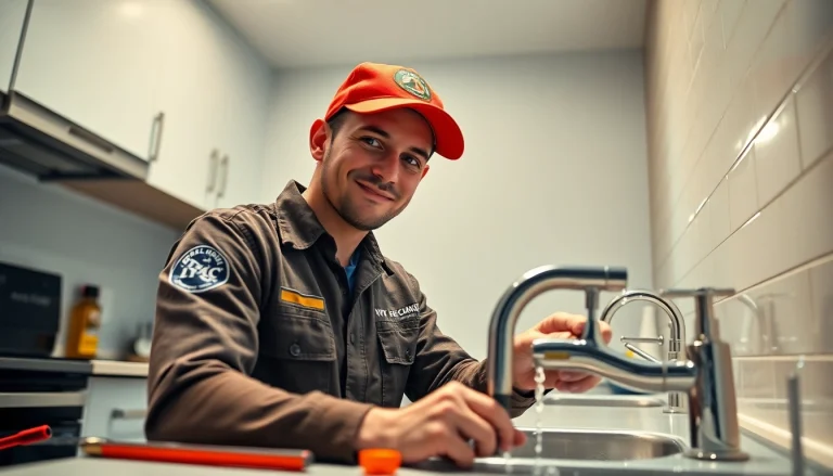 Emergency plumbers on holidays or weekends responding to a plumbing crisis in NYC, showcasing professionalism and urgency.